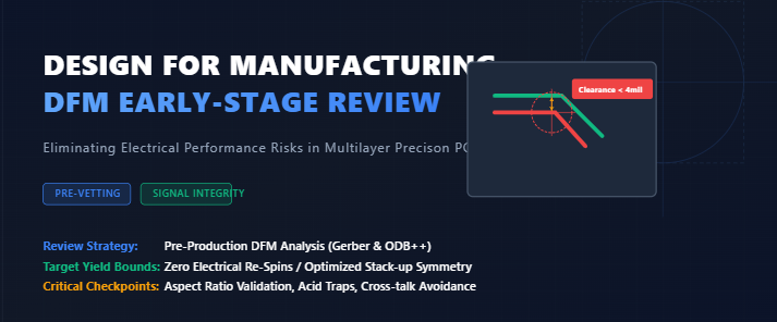 최신 회사 블로그 Design for Manufacturing: Reducing Electrical Risks in Multilayer PCBs through Early-Stage DFM Feedback