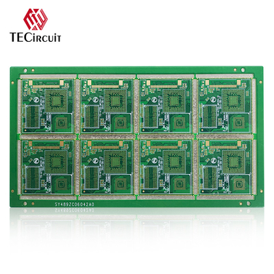 주문 OEM 다층 인쇄 회로 보드 RIGID PCB Semi Metalized Trough On Four Sides 온라인 제조
