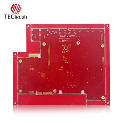 주문 고주파 회로판 RIGID PCB FR4 TG170 금 손가락 1.6mm 두께 10U 온라인 제조