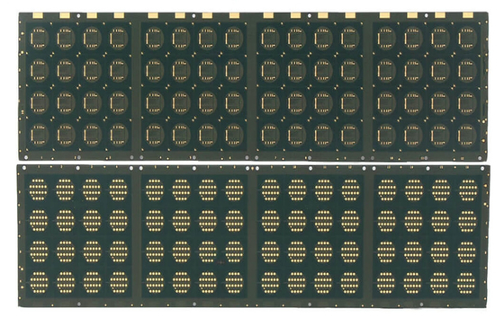 주문 다층 단단한 IC 기판 PCB 보드 지문 카드 부드러운 금 온라인 제조