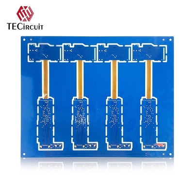 주문 1.2mm 두께 4 층 딱딱 유연 PCB 인쇄 회로 보드 몰입 금 2U