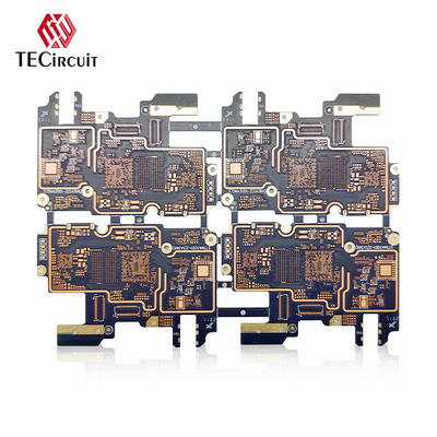 HDI 고주파 보드 RIGID PCB FR4 TG150 S1150G 최소 구멍 크기 0.1mm
