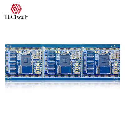 6층 FR4 고주파 PCB 보드 樹脂 플러그 구멍 전자기 채우기