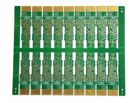 메모리 모듈용 다층 단단한 금 손가락 PCB 인쇄 회로판